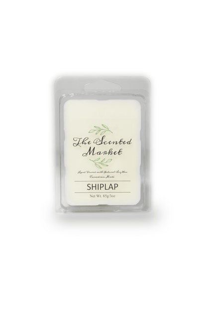 SHIPLAP Soy Wax Melt - The Scented Market  Wax Tarts   