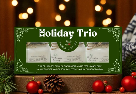 Holiday Trio Candle 3 pack Gift Set
