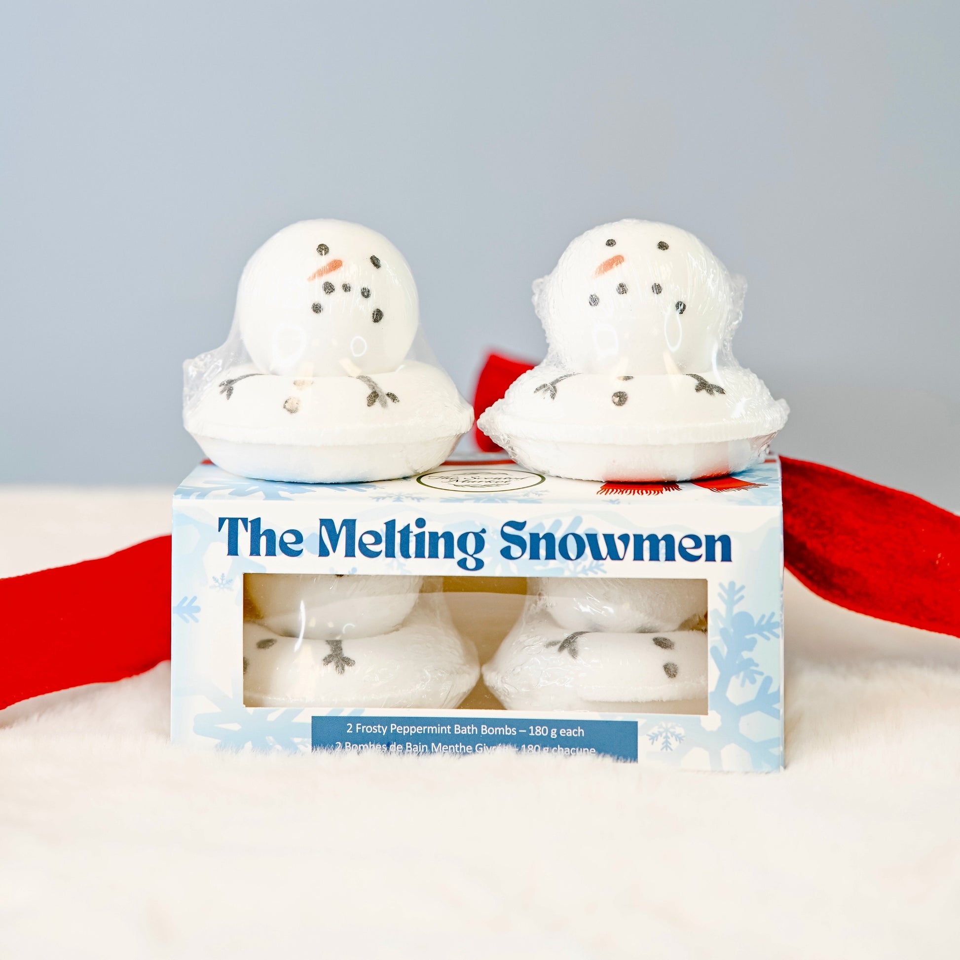 The Melting Snowman Bath Bombs - Gift Box - The Scented Market  Bath Bomb   