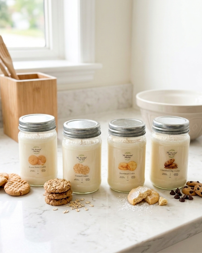 Chocolate Chip Cookie Scented Soy Candle | Sweet Bakery Candle | 16 oz, 100 Hour Burn
