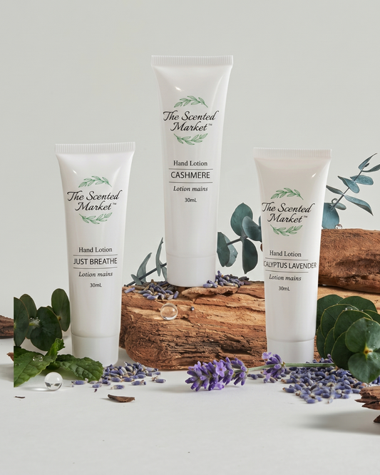 JUST BREATHE Travel Size Hand Lotion: Lightweight Hydration