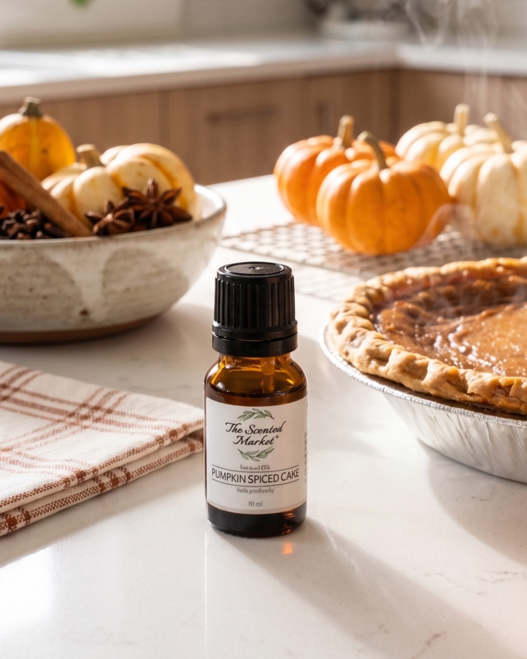 PUMPKIN SPICE CAKE Premium Fragrance Oil | 10 ml Concentrated Scent Oil