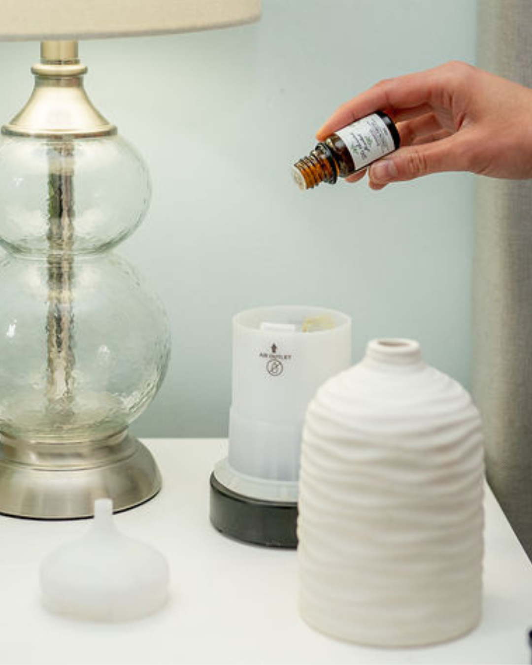 Premium Ultrasonic Essential Oil Diffuser | Home Fragrance Diffuser for Fragrance Oils