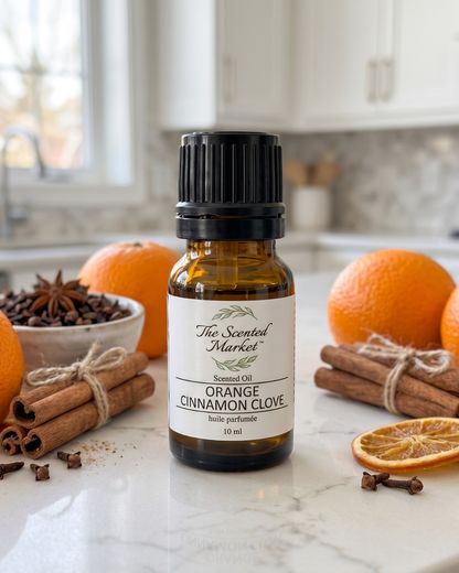 ORANGE CINNAMON CLOVE  Premium Fragrance Oil | 10 ml Concentrated Scent Oil
