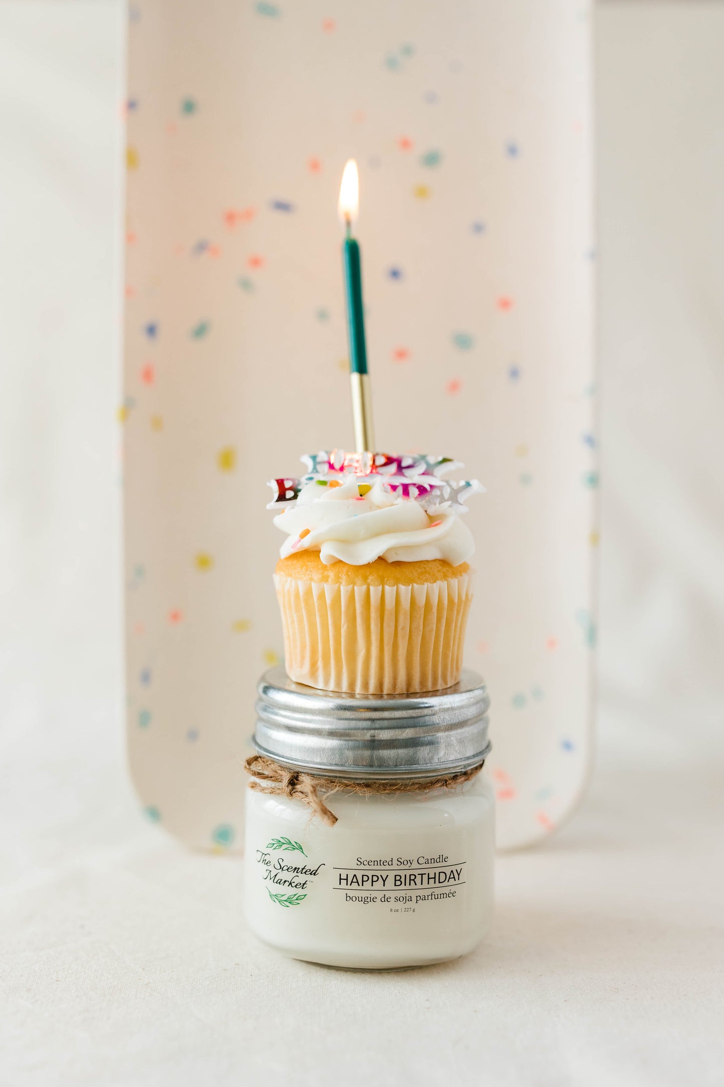 HAPPY BIRTHDAY Soy Wax Candle 8 oz