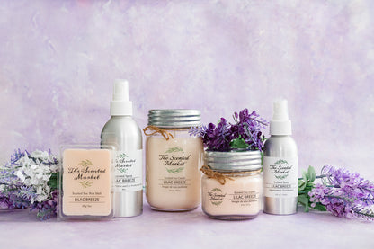 LILAC BREEZE Soy Wax Candle 8 oz