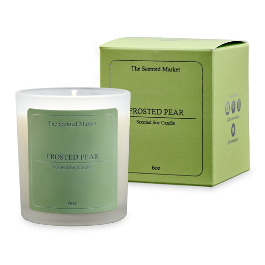 Crisp FROSTED PEAR Soy Wax Candle
