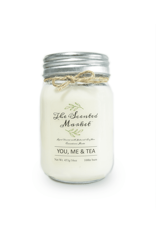 YOU, ME & TEA Soy Wax Candle 16 oz