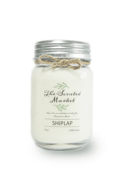 Shiplap Scented 16 oz Soy Candle for Wholesale