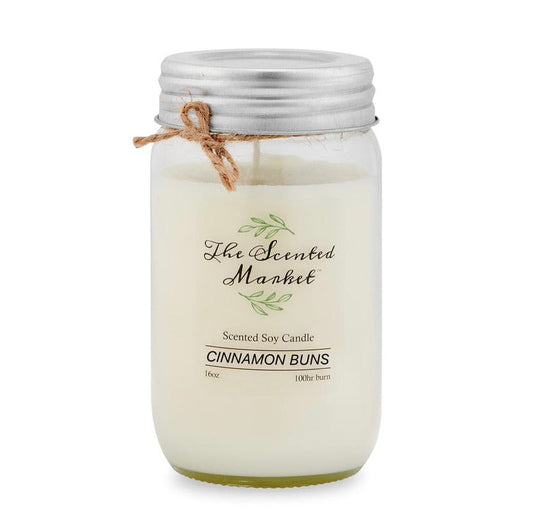 CINNAMON BUNS Soy Wax Candle 16 oz