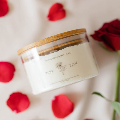 Pure ROSE Soy Wax Candle 14 oz