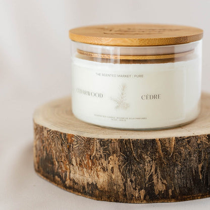 Pure CEDARWOOD Soy Wax Candle 14 oz