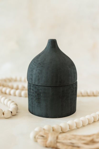 Clay Collection - BLACK Soy Wax Candle