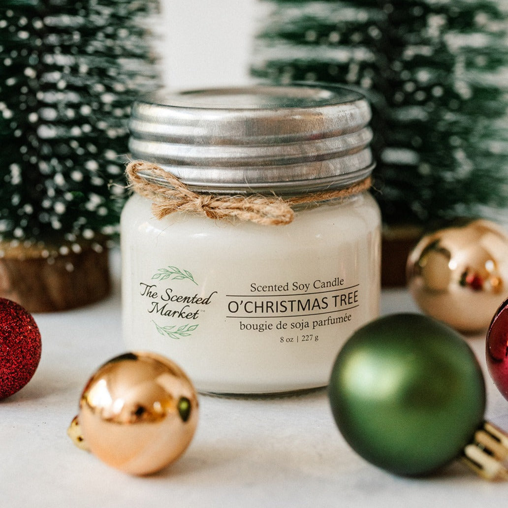 O'CHRISTMAS TREE Soy Wax Candle 8 oz