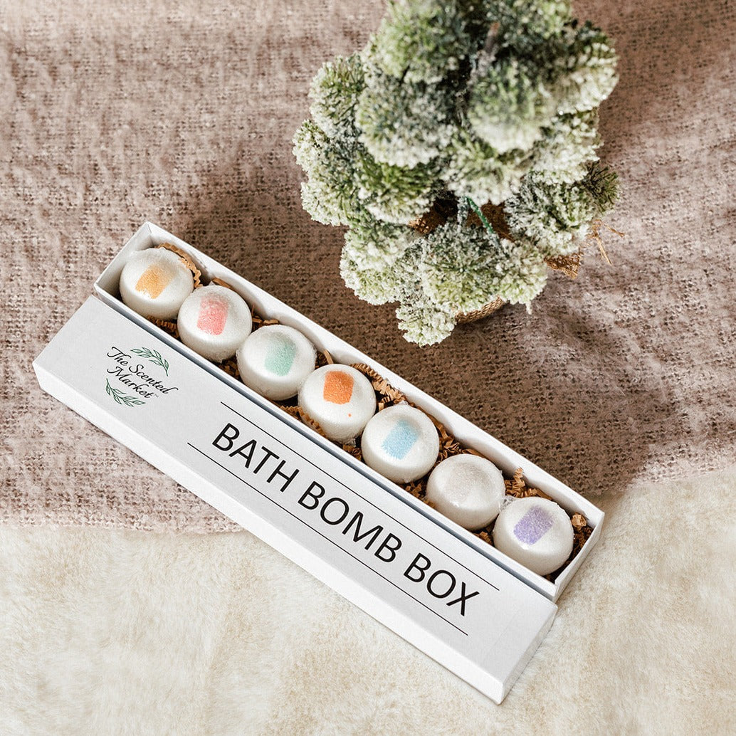 Winter Bath Bomb Box - 7 Pack