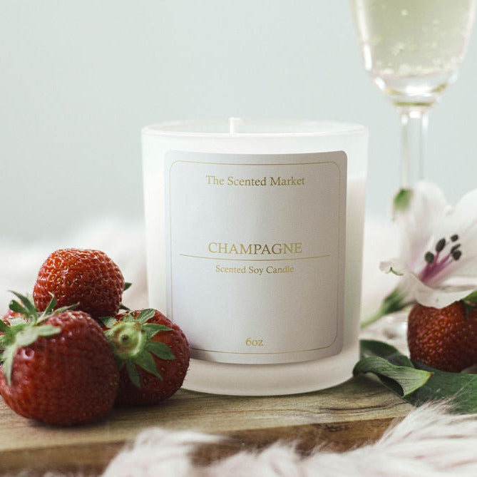 CHAMPAGNE Soy Wax Candle