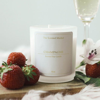 Cocktail CHAMPAGNE Soy Wax Candle