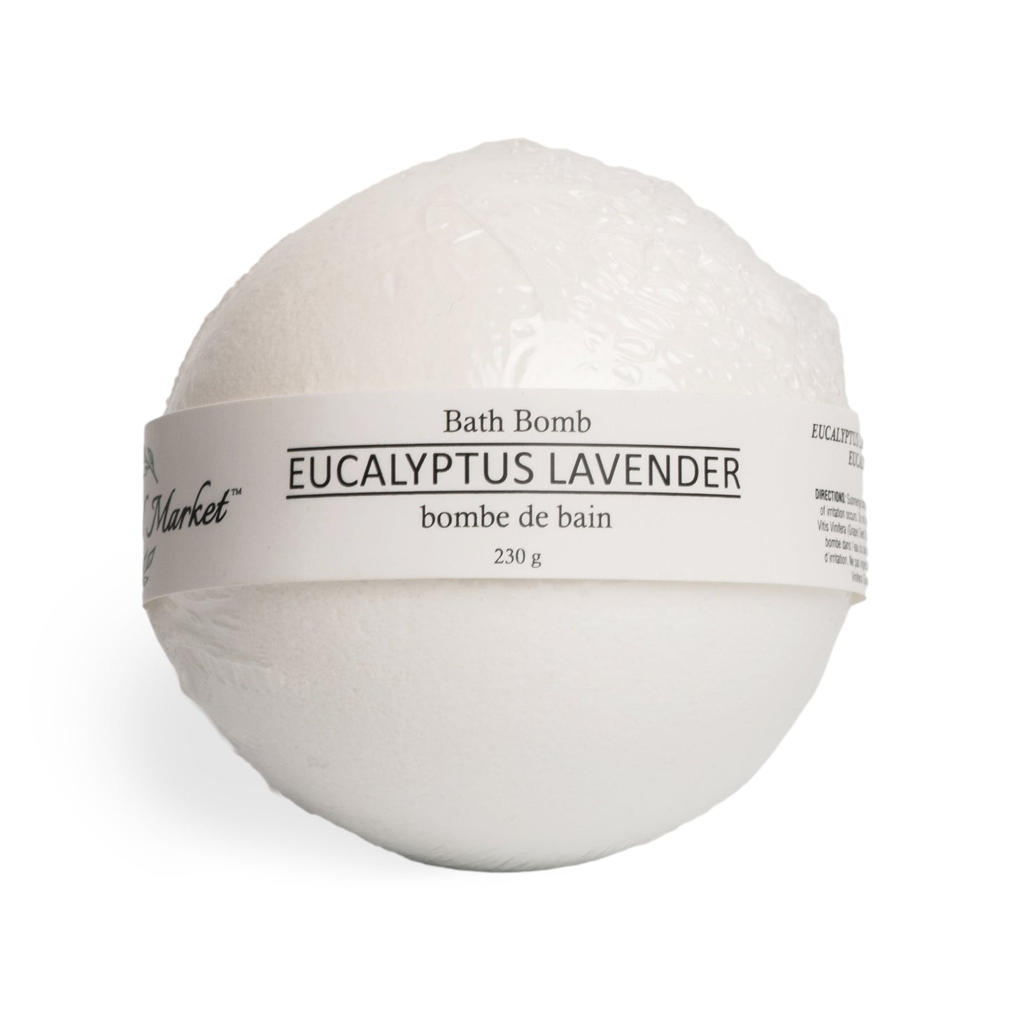 EUCALYPTUS LAVENDER Scented Luxury Bath Bomb – Moisturizing, Relaxing Spa Experience for Soft Skin