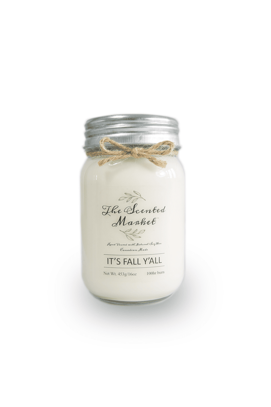 IT'S FALL Y'ALL Soy Wax Candle 16 oz