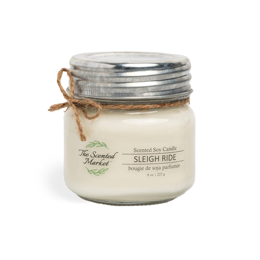 SLEIGH RIDE Soy Wax Candle 8 oz