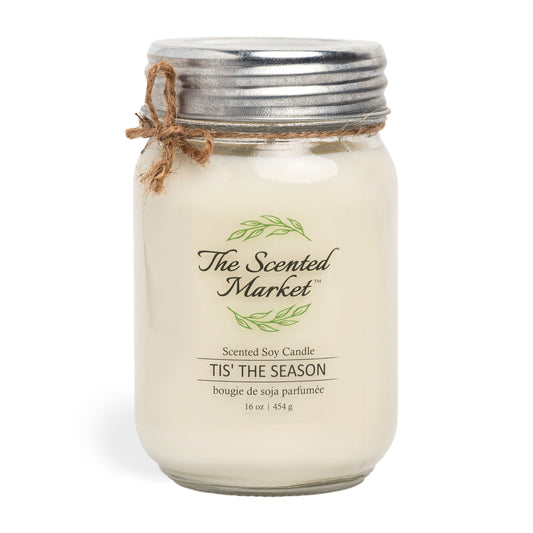 Tis the Season Winter 16oz Scented Soy Wax Candle