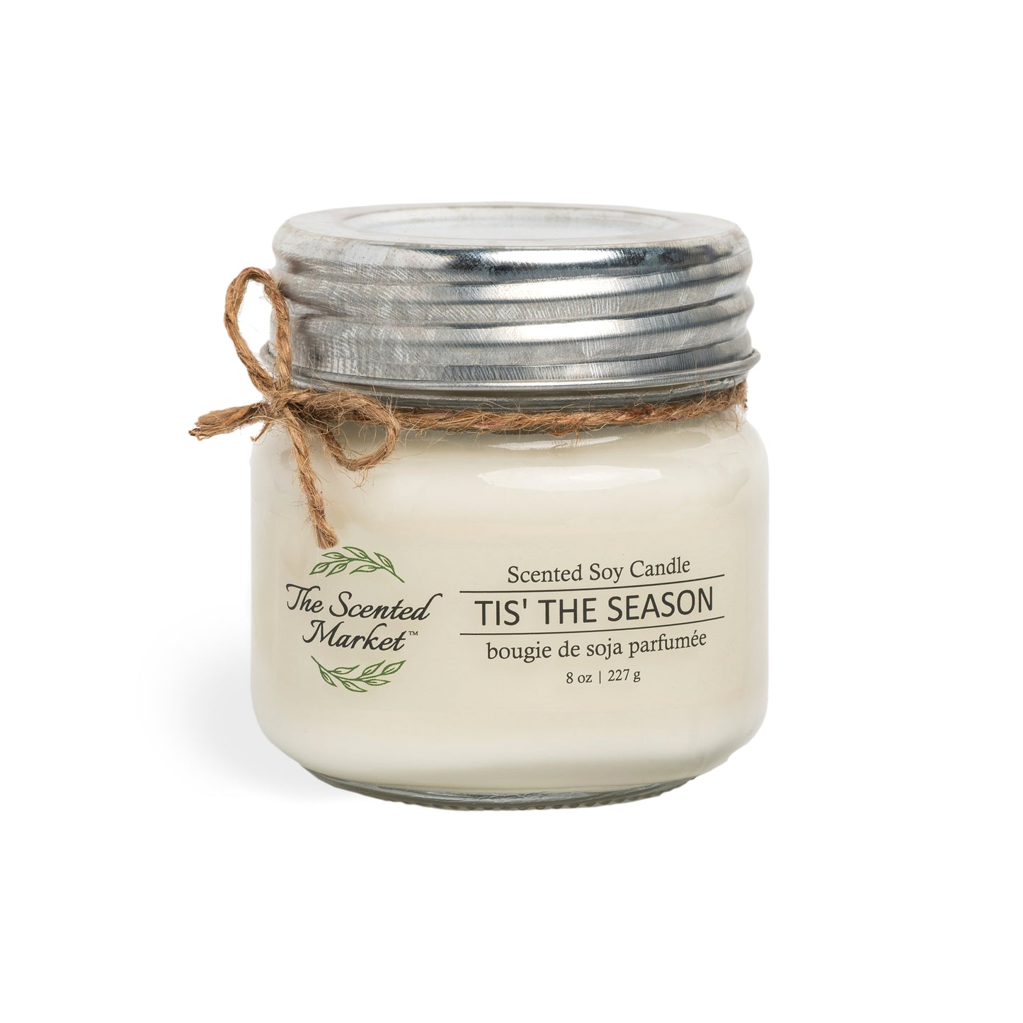 TIS' THE SEASON Soy Wax Candle 8 oz