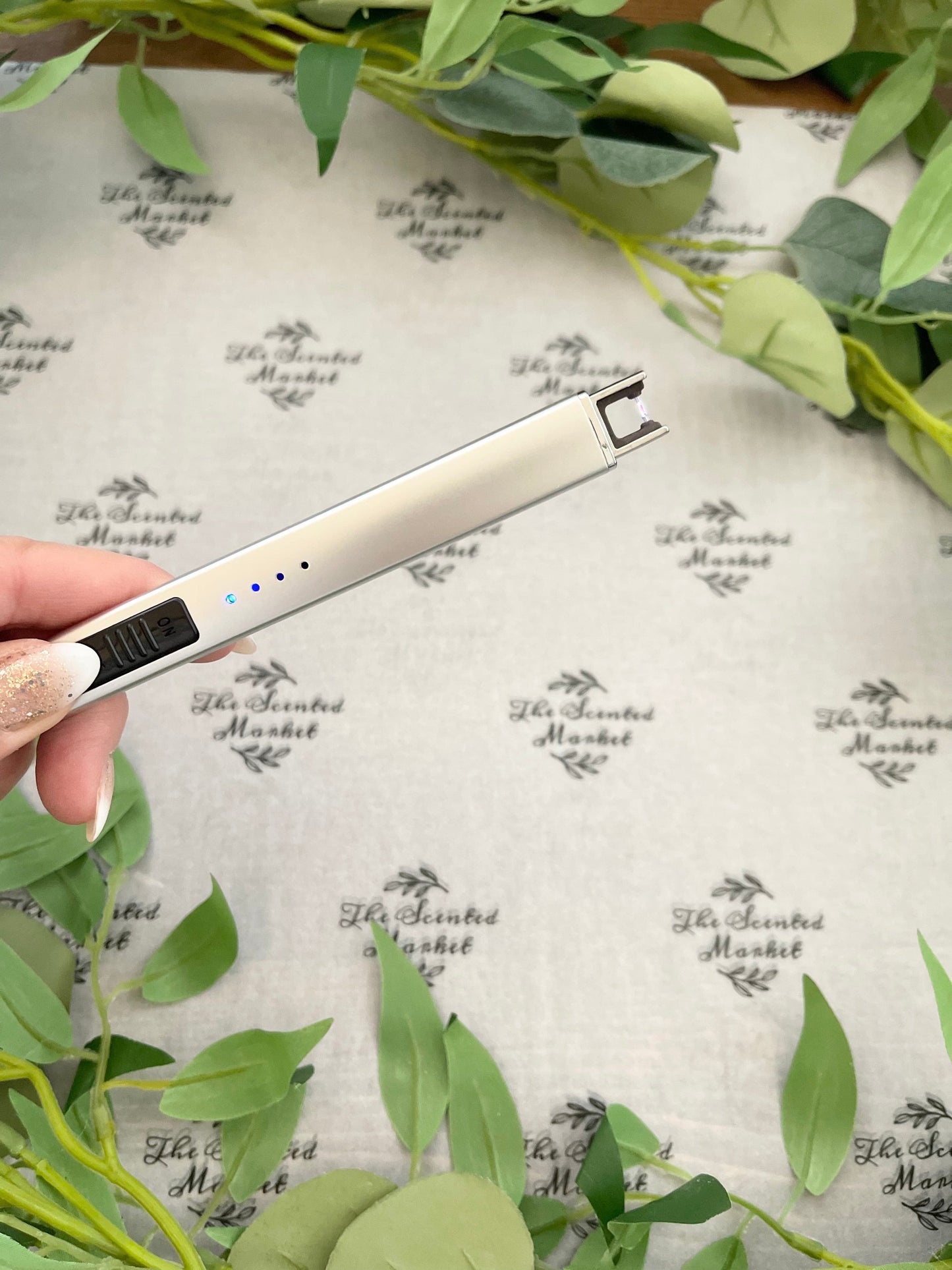 LIGHTER - USB Rechargeable Silver